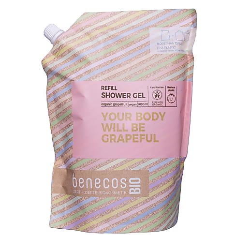 BenecosBIO Your Body Will Be Grapeful Duschgel Nachfüllpackung