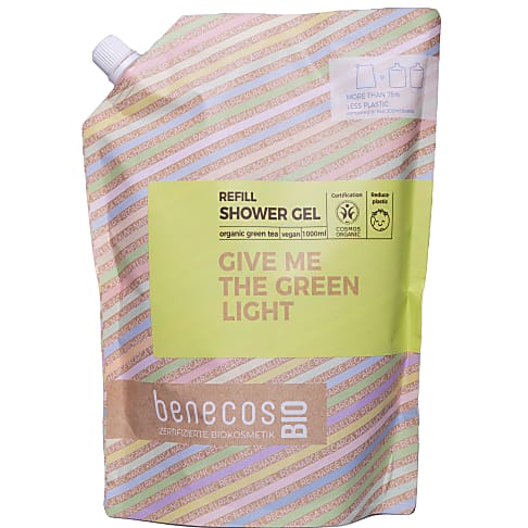 BenecosBIO Give Me The Green Light Duschgel Nachfüllpackung
