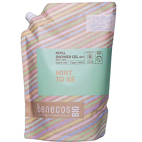 BenecosBIO Mint To Be Duschgel Nachfüllpackung