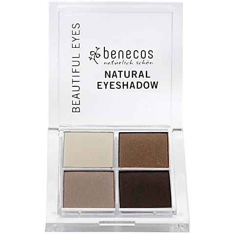 Bild von Benecos Natural Quattro Eyeshadow Coffee & Cream