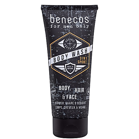 Benecos For Men Only Duschgel 3in1 Sport