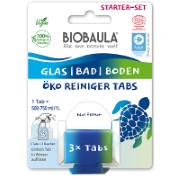 Biobaula Starter Kit - Badreiniger, Glasreiniger, Bodenreiniger Tabs