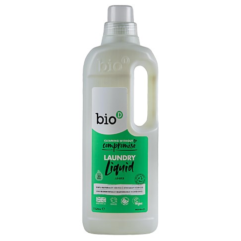 Bild von Bio-D Extra Concentrated Laundry Liquid Juniper - Flüssigwaschmittel Konzentrat 1L