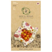 Bee's Wrap 3er-Pack Meadow Magic VEGAN small/medium/large