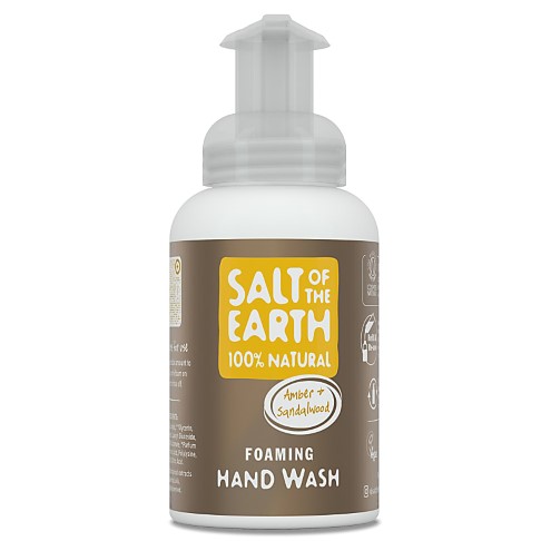 Bild von Salt of the Earth Amber & Sandalwood schäumende Handseife