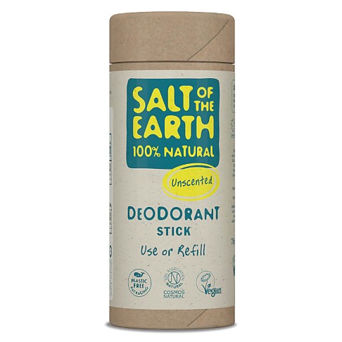 Salt of the Earth Unscented Deo Stick Nachfüllpackung - ohne Duftstoff