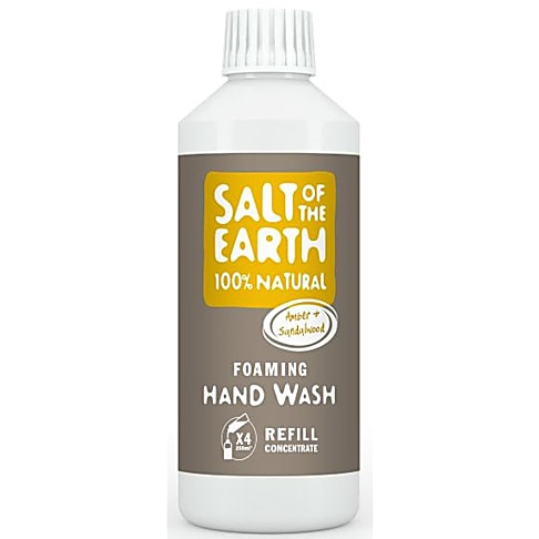 Bild von Salt of the Earth Amber & Sandalwood schäumende Handseife Nachfüll Konzentrat