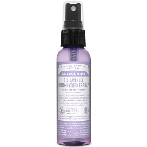 Dr. Bronner's Bio-Lavendel Hand-Hygienespray - 59 ml