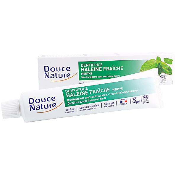 Douce Nature Dentifrice Haleine Fraiche Menthe – Zahnpasta Minze