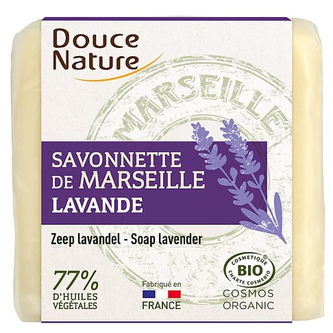 Douce Nature Savonnette de Marseille Lavande - Seifenstück 100g