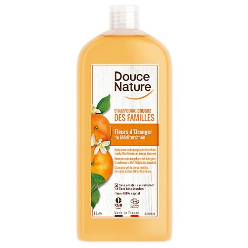 Douce Nature Shampooing douche des familles Fleurs d´Oranger - Shampoo & Duschgel