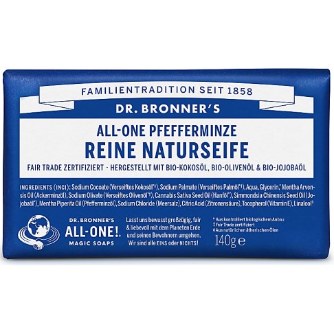 Bild von Dr. Bronner's All-One Pfefferminze Reine Naturseife