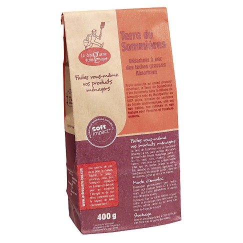 Droguerie Ecologique Clay Terre de Sommières  - Tonpulver 400 g