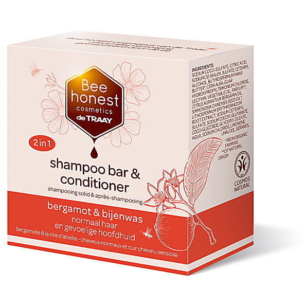 De Traay Bee Honest Shampoo Conditioner Seifenstuck Bergamotte Bienenwachs