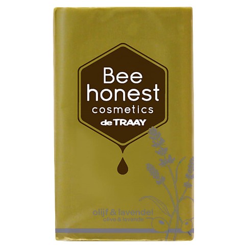 Bild von Bee Honest Zeep Olijf & Lavendel (fairtrade) - Seifenstück