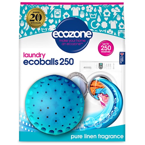 Bild von Ecozone Ecoballs 250 Waschladungen - Pure Linen