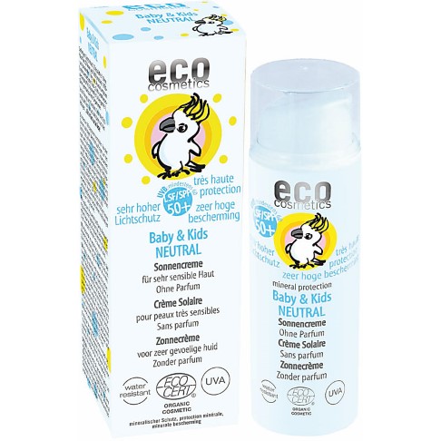eco cosmetics Baby & Kids Sonnencreme LSF 50+ NEUTRAL - ohne Parfum
