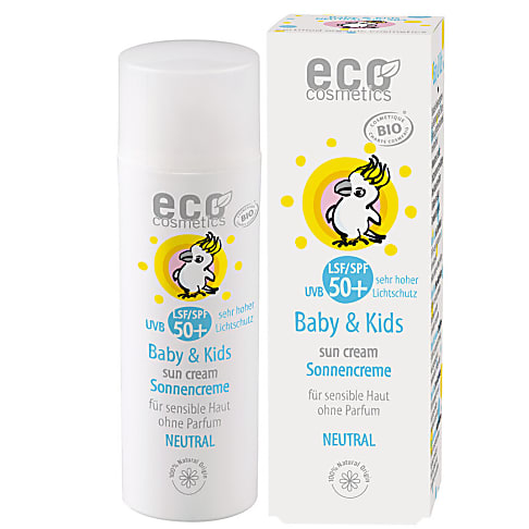 eco cosmetics Baby & Kids Sonnencreme LSF 50+ NEUTRAL - ohne Parfum