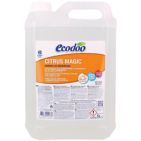 Ecodoo Citrus Magic Spray – Allzweckreiniger (desinfizierend) 5L