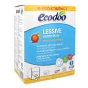 Ecodoo Lessive Liquide Concentrée Pêche - Flüssigwaschmittel Konzentrat 5L Bag In Box