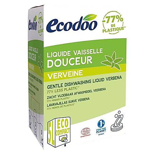 Ecodoo Liquide Vaisselle Douceur Verveine Recharge 5L - Spülmittel Nachfüllpackung