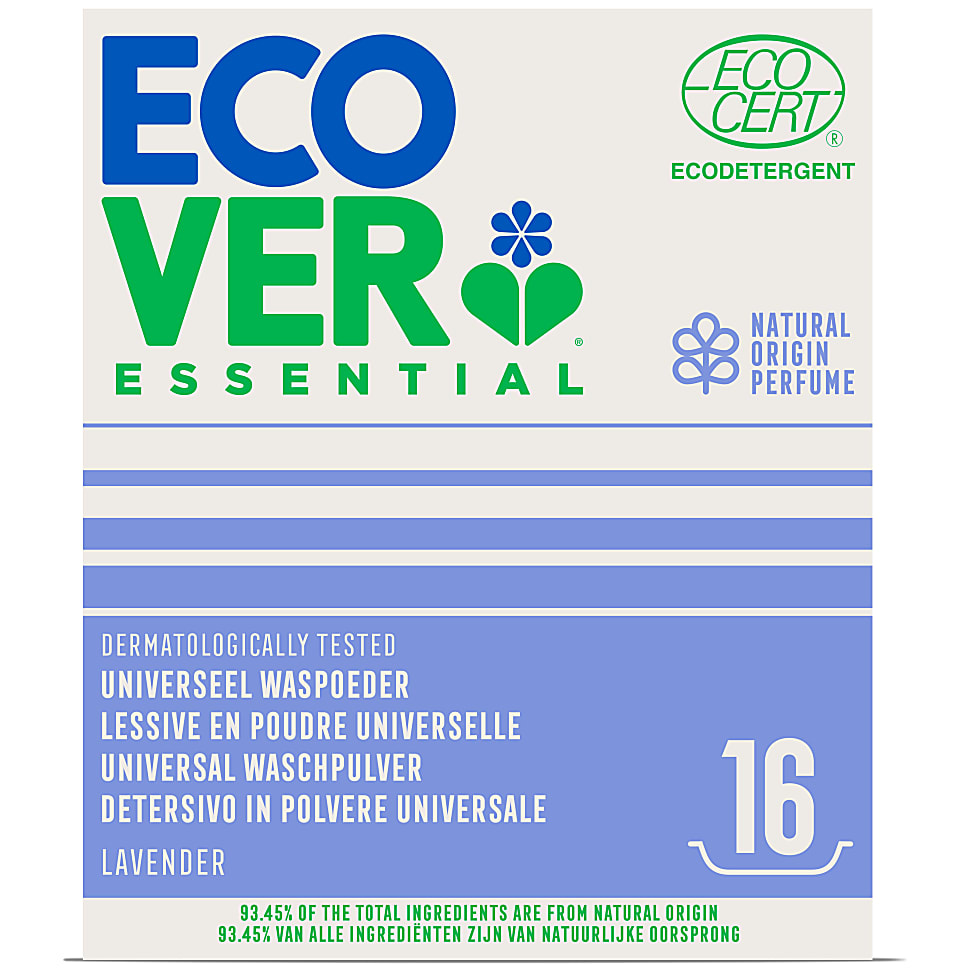 Ecover Essential Universal Waschpulver Lavendel – 1200 g