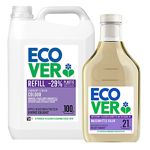 Bild von Ecover Refill Starter Kit Color Waschmittel