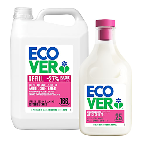 Bild von Ecover Refill Starter Kit Weichspüler Apfelblüte & Mandel