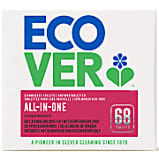 Ecover All In One Spülmaschinentabs - 68 Tabs