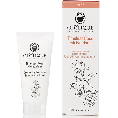 Bild von Odylique by Essential Care Timeless Rose Moisturiser - Rosen Feuchtigkeitscreme 15ml
