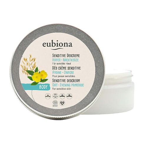 Eubiona Sensitive Deocreme Hafer-Nachtkerze