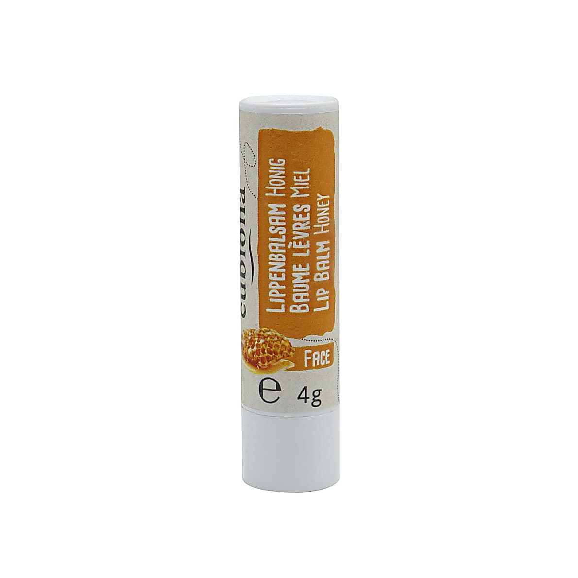 Eubiona Lippenbalsam Mit Honig – 4 G, Pflegende Formel Für Weiche, Geschützte Lippen
