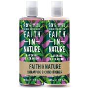 Faith in Nature Lavender & Geranium Doppelpack Shampoo & Haarspülung