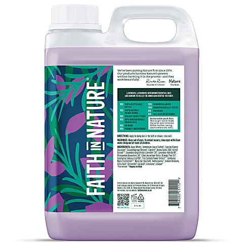 Faith in Nature Lavender & Geranium Duschgel & Schaumbad 2.5L