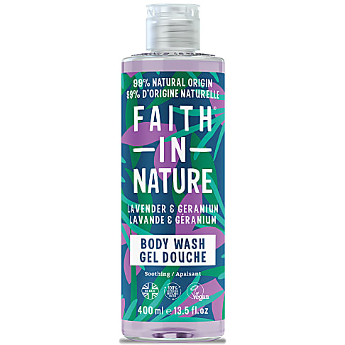 Faith in Nature Lavender & Geranium Duschgel & Schaumbad