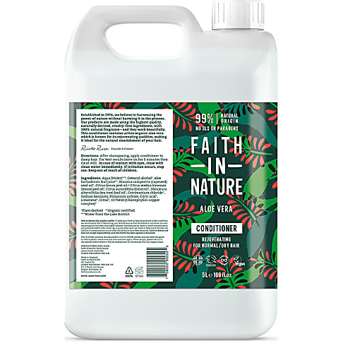 Faith in Nature Aloe Vera Haarspülung - 5L