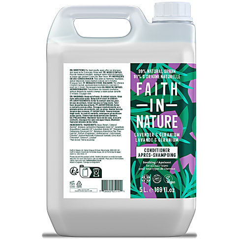 Faith in Nature Lavender & Geranium Haarspülung - 5L