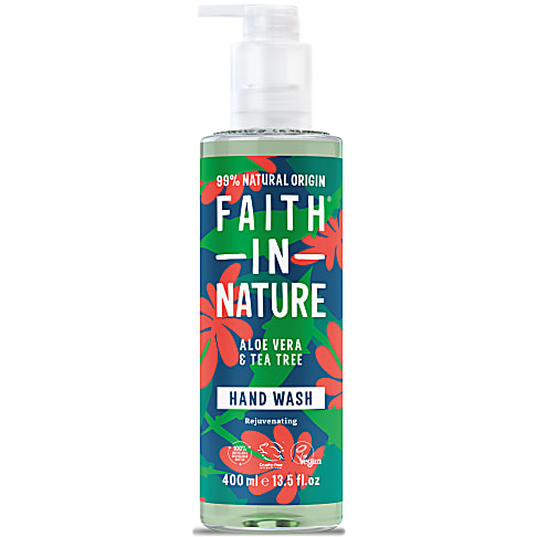 Bild von Faith in Nature Aloe Vera & Tea Tree Handseife - 400ml
