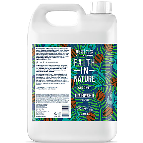 Bild von Faith in Nature Coconut Handseife 5L