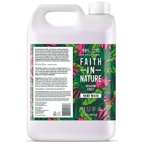 Bild von Faith in Nature Dragon Fruit Handseife - 5L
