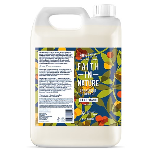 Bild von Faith in Nature Grapefruit & Orange Handseife - 5L