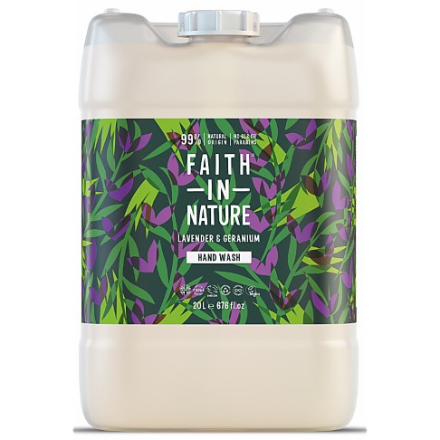 Bild von Faith in Nature Lavender & Geranium Handseife - 20L