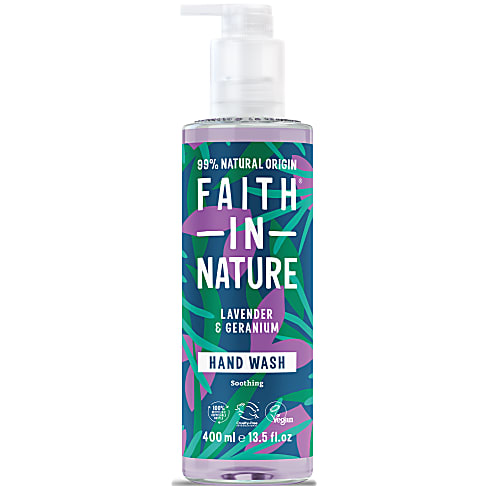 Bild von Faith in Nature Lavender & Geranium Handseife 400ml