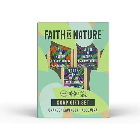 Bild von Faith in Nature Seifen Geschenk Set
