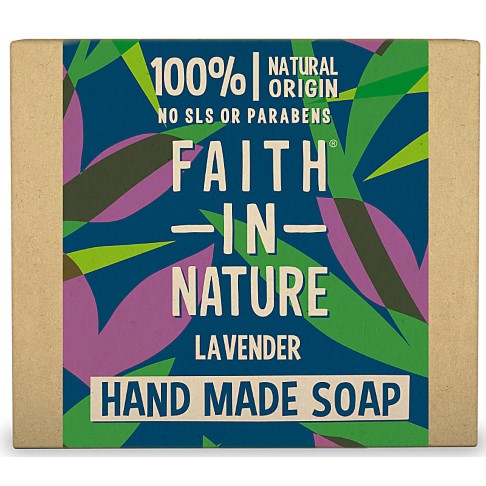 Faith in Nature Hand Made Lavender Soap - Seifenstück