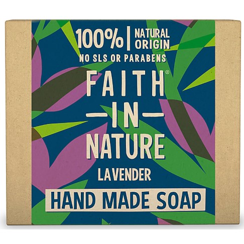 Bild von Faith in Nature Hand Made Lavender Soap - Seifenstück