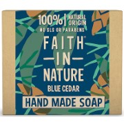 Faith in Nature for Men Blue Cedar Soap Bar - Seifenstück