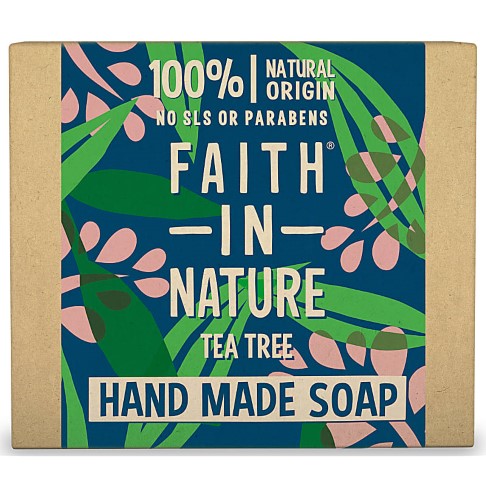 Bild von Faith in Nature Hand Made Tea Tree Soap - Seifenstück