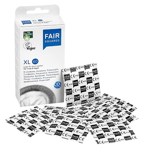 Fair Squared Fairtrade Kondome XLarge 10 Stück