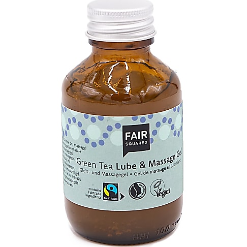 FAIR SQUARED Lube & Massage Gel Green Tea  - Massage & Gleitgel 100 ml